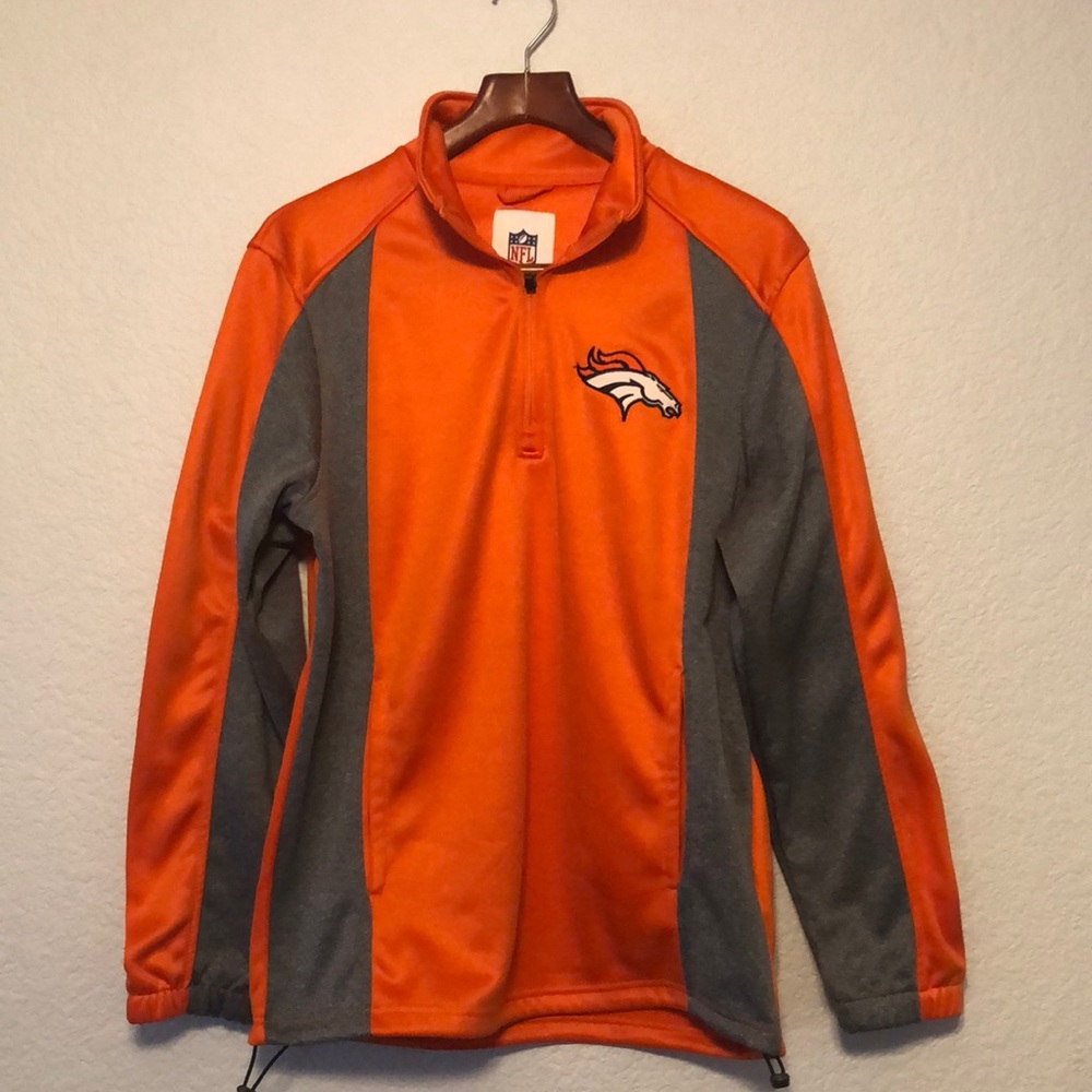 NFL Denver Broncos 1/4 zip Soft Shell Pullover